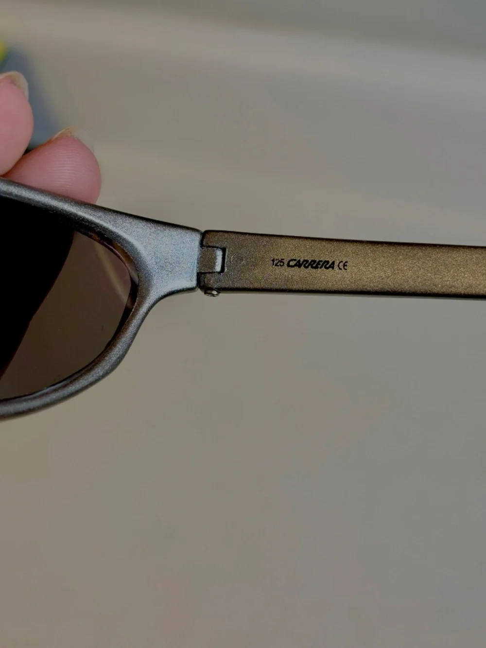Vintage Carrera Arrow Y2K Silver Sport Wrap Around Sunglasses Retro Streetwear